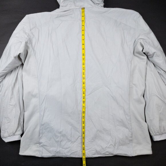Arc'teryx Atom LT Hoody Men's 2XL Light Gray Insulated Puffer Full Zip Hooded - Picture 11 of 16